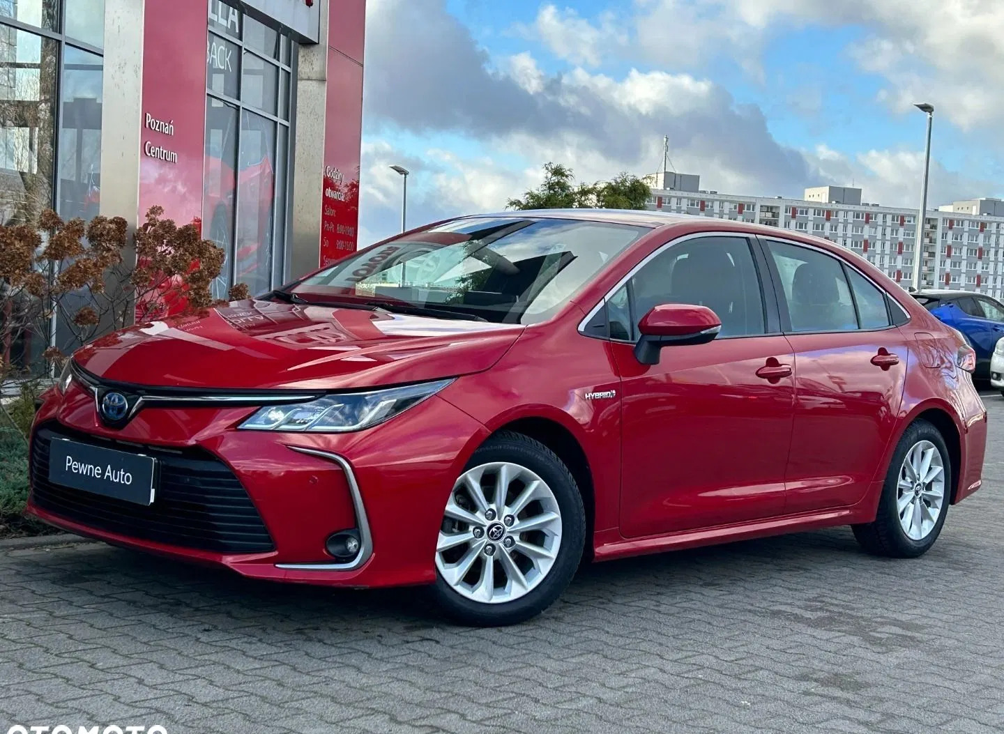 samochody osobowe Toyota Corolla cena 87900 przebieg: 105698, rok produkcji 2021 z Poznań